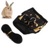 Haofy Rabbit Harness and Leash, Adjustable Breathable Nylon Vest for Rabbits, Kittens and Guinea Pigs (M) view 4