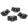 KUIDAMOS Stainless Steel Tie-Down Anchor Rings, Durable, 450 kg Capacity, Easy Installation, 4-Piece Set for Car Accessories view 2