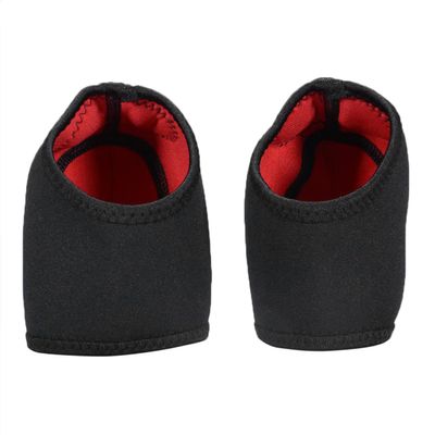 Protective Heel Supports, 2 Pieces, Black Neoprene