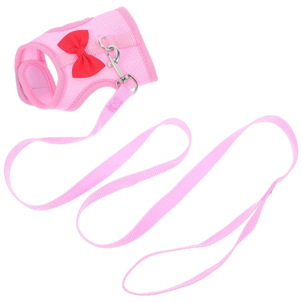 BESTOMZ Adjustable Rabbit Harness with Escape-Proof Chest Strap and Mesh Fabric