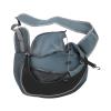 Pet Carrier Sling, Breathable Mesh, Black view 1