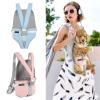 Vdaxvme Front-Facing Pet Chest Carrier with Ventilation Mesh and Storage Pockets view 2
