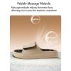 SQOYEI Indoor/Outdoor Foot Massage Slippers, Adjustable Reflexology Sandals, White, EU 42 view 4