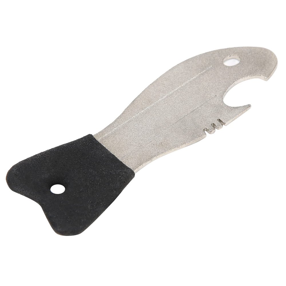 Multifunctional Fishing Hook Sharpener and Bottle Opener