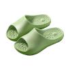 SQOYEI Indoor Silent Foot Massage Slippers, Flat-Foot Massage Shoes, Non-Slip Reflexology Sandals, Soft and Stretchable (Green, EU 36–37) view 1