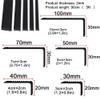 1-Piece Metal Stair Edge Trim, Silver, 5 × 90 cm view 2
