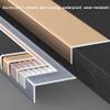 1-Piece Metal Stair Edge Trim, Silver, 5 × 90 cm view 4