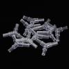 SPYMINNPOO 20 Pack Acrylic T-Pieces for Aquariums view 1