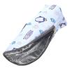 CVUTOVO Portable Oxford Fabric Milk Bottle Bag, Blue, 1 pc. view 1
