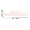 DEARMAMY Reusable Collar Sweat Pads, 290 x 68 mm, 24-Pack view 2