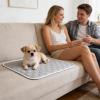 Xinhuju Dog Cooling Mat - Sweat-Absorbing Bed | 45x35 cm Soft Cat Cooling Mat for Puppies, Cats, Crates, Floors, Sofas, Home & Travel view 2