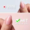 No File Clear Builder Gel for Gel Nails, 50 ml – Self-Leveling, No Filing, UV/LED view 3