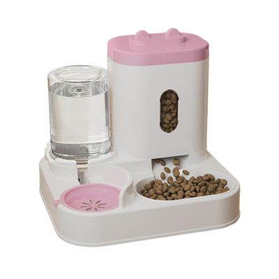 Automatic Pet Feeder, Smart 2-in-1 Storage Station