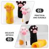 BUTIFULSIC Cuticle Tool Protective Covers, Cat-Claw Shape, 3-Piece Silicone Set view 3