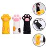 BUTIFULSIC Cuticle Tool Protective Covers, Cat-Claw Shape, 3-Piece Silicone Set view 4