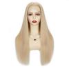 Larafona #32 Light Blonde 100% Remy Human Hair Wig, 20 in, Transparent Lace view 2