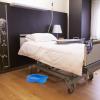 Thickened Blue Bedpan with Scale and Stable Stand for Hospital Beds view 4