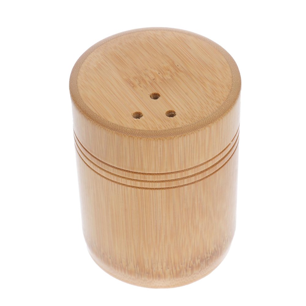 PRETYZOOM Compact Bamboo Toothpick Dispenser, Khaki