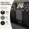 Eosarcu Car Mesh Organizer and Dog Barrier with Seat Protection view 3