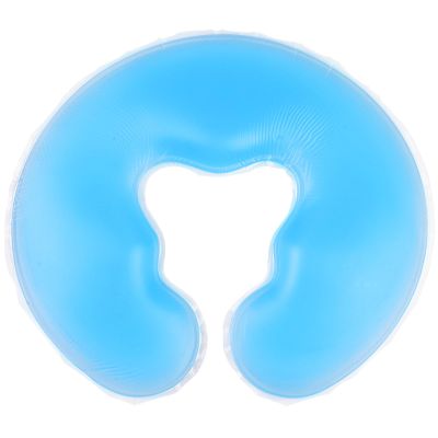 Blue Silicone Spa Facial Cushion for Massage Tables