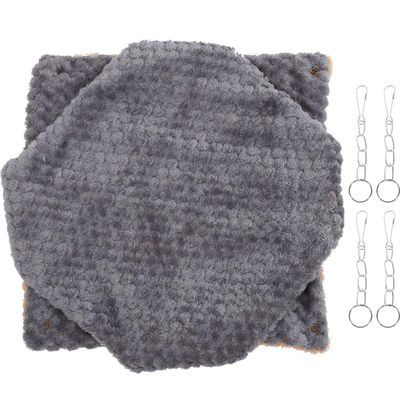 LALAFINA Double-Layer Cotton Hammock for Small Pets, Warm Winter Hideaway for Hamster and Rat Cages