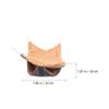LALAFINA Double-Layer Cotton Hammock for Small Pets, Warm Winter Hideaway for Hamster and Rat Cages view 2