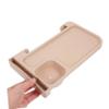 KICHOUSE Portable ABS Drink Holder for Leisure and Oval Chairs, Lightweight Side Cup Holder for Camping and Fishing view 3