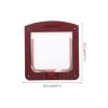 PLAFOPE Two-Way Pet Door for Dogs and Puppies, Durable PP, Easy Installation view 2