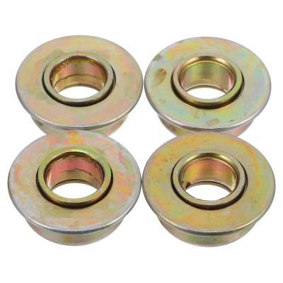 ROMISBABA 4-Piece Steel Wheelchair Fork Bearing Set, Wear-Resistant, for Wheelchair Fork and Front Wheel Bearing Repair