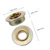ROMISBABA 4-Piece Steel Wheelchair Fork Bearing Set, Wear-Resistant, for Wheelchair Fork and Front Wheel Bearing Repair view 2
