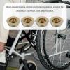 ROMISBABA 4-Piece Steel Wheelchair Fork Bearing Set, Wear-Resistant, for Wheelchair Fork and Front Wheel Bearing Repair view 4
