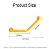 Non-Slip Bathroom Grab Bars with Light Rings for Secure Support view 2