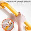 Non-Slip Bathroom Grab Bars with Light Rings for Secure Support view 3