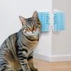 Cat Self-Grooming Corner Wall Brush with Soft Massage Bristles view 3
