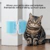 Cat Self-Grooming Corner Wall Brush with Soft Massage Bristles view 4
