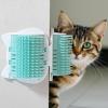 Cat Self-Groomer - Corner Scratcher & Brush view 2