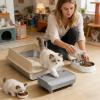 Cat Litter Box Ramp and Steps for Kittens view 2
