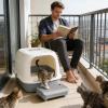 Cat Litter Box Ramp and Steps for Kittens view 3