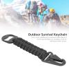 HOSEONFN Multifunctional Bottle Opener, Paracord Carabiner Lanyard, Non-Slip, for Outdoor Use, 3-Pack view 3