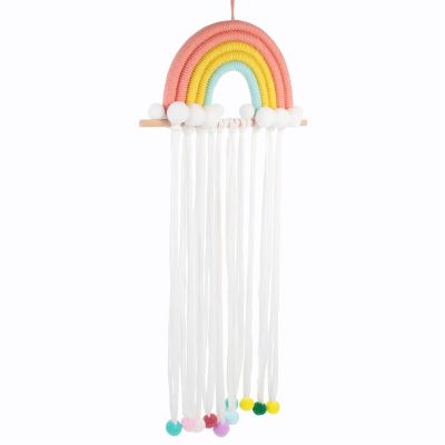 jojofuny Rainbow Hair Clip Organizer, Cotton, Christmas Party