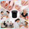 Rotating 3D Glass Bead Nail Magnet Tool view 4