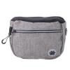 Yechiry Dog Treat Pouch with Automatic Rebound Closure, Removable Inner Bag, Gray view 1