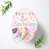 Personalized Back-to-School Fondant Cake Topper with Name, 8 in view 2