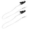 PHENOFICE Nylon & Silicone Hearing Aid Lanyards with Safety Clips, 2-Pack view 1