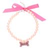 UTHCLO Beaded Christmas Cat and Dog Collar with Decorative Rhinestones view 1