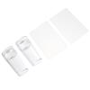 BETOOKY 4-Piece White Acrylic Nail Stampers with Nail Plate and Scraper view 1