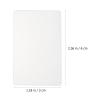 BETOOKY 4-Piece White Acrylic Nail Stampers with Nail Plate and Scraper view 2
