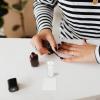 BETOOKY 4-Piece White Acrylic Nail Stampers with Nail Plate and Scraper view 4