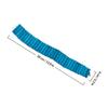 Garneck Round Pine Wood Parrot Ladder with Hooks, Blue view 2