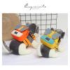 HUANGING Pet Backpack with Leash and Cute Wing Decoration for Small Dogs view 2